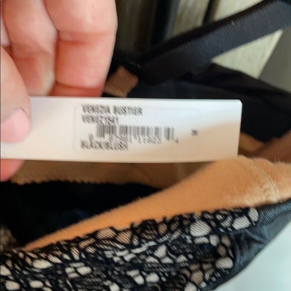 Cosabella Lingerie Venezia Bustier size medium black shapewear New - Picture 11 of 16